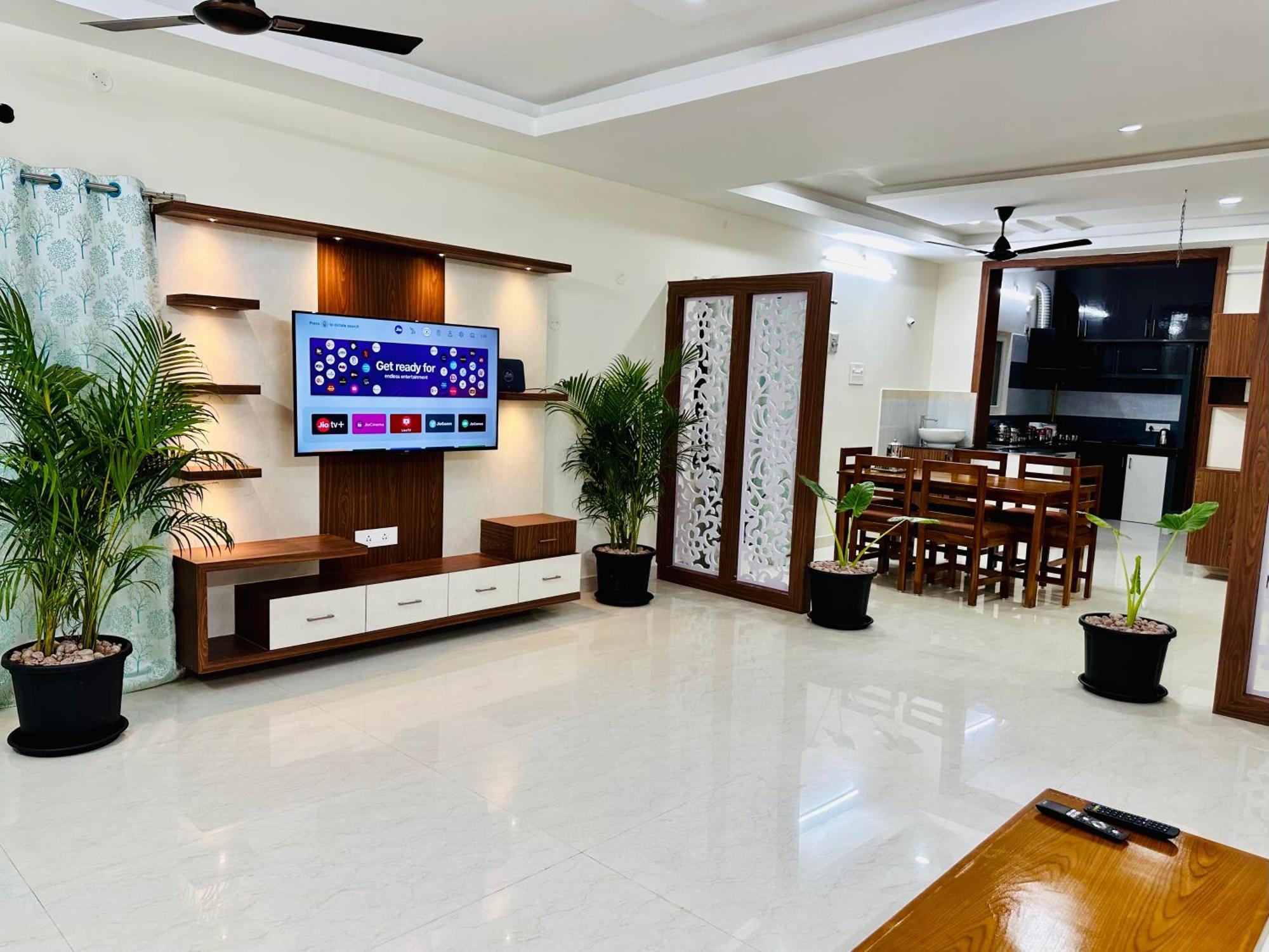Truelife - 3Bhk Family Suites - Ps4 Pure Veg Restaurant On The Way To Balaji Temple - 2500 Sft Large Signature Apartment - Modular Kitchen - Super Fast Wifi, Smart Tv, 250 Jio Channels - Parking - Easy Access To All Temples - Top Service With Lots Of Tirupati Exteriér fotografie
